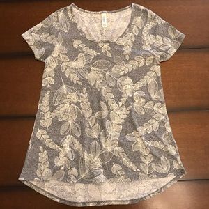 LuLaRoe Floral Print Classic T